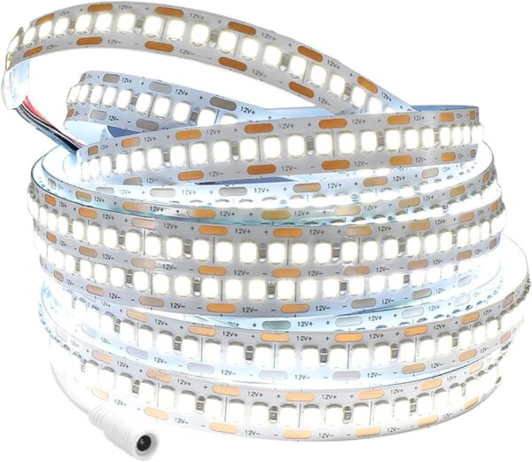 FITA DE LED 3528 240 LED POR METRO BRANCO FRIO 12V ROLO COM 5 METROS - Image 2