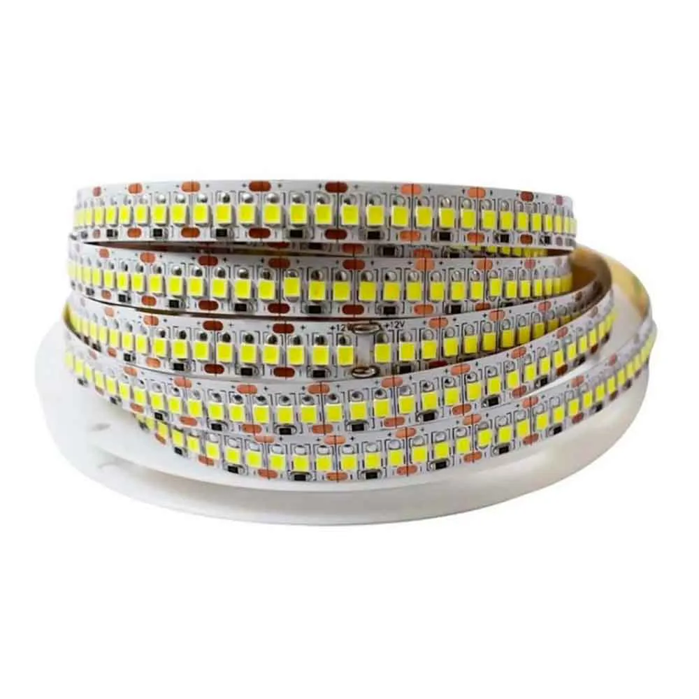 FITA DE LED 3528 240 LED POR METRO BRANCO FRIO 12V ROLO COM 5 METROS
