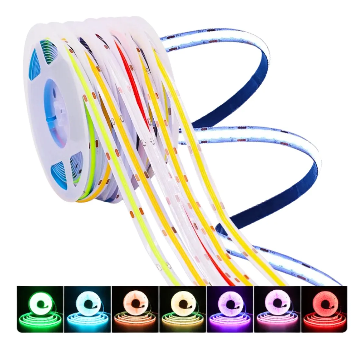 FITA DE LED COB 12V VERMELHO - Imagem 2